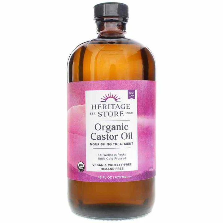 Heritage Store Castor Oil 30oz