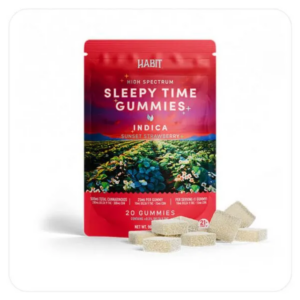 Habit Sleepy Time Sunset D9 and CBN Gummies 20ct