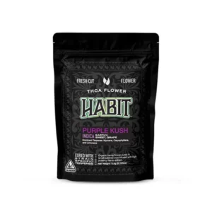 Habit 3.5g THCA Indica Flower Purple Kush
