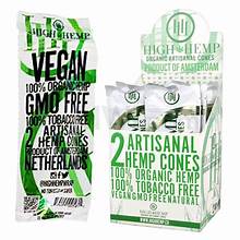 High Hemp Organic Vegan 2 count Cones