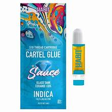 Habit Sauce Live Extract Indica 510 Cartridges in Various Strains