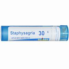 Boiron | Staphysagria | Homeopathic | 30c | 80 Pellets*