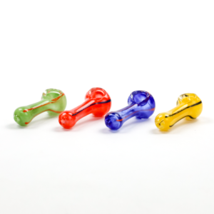 2.5" Assorted Colored Glass Hand Pipes