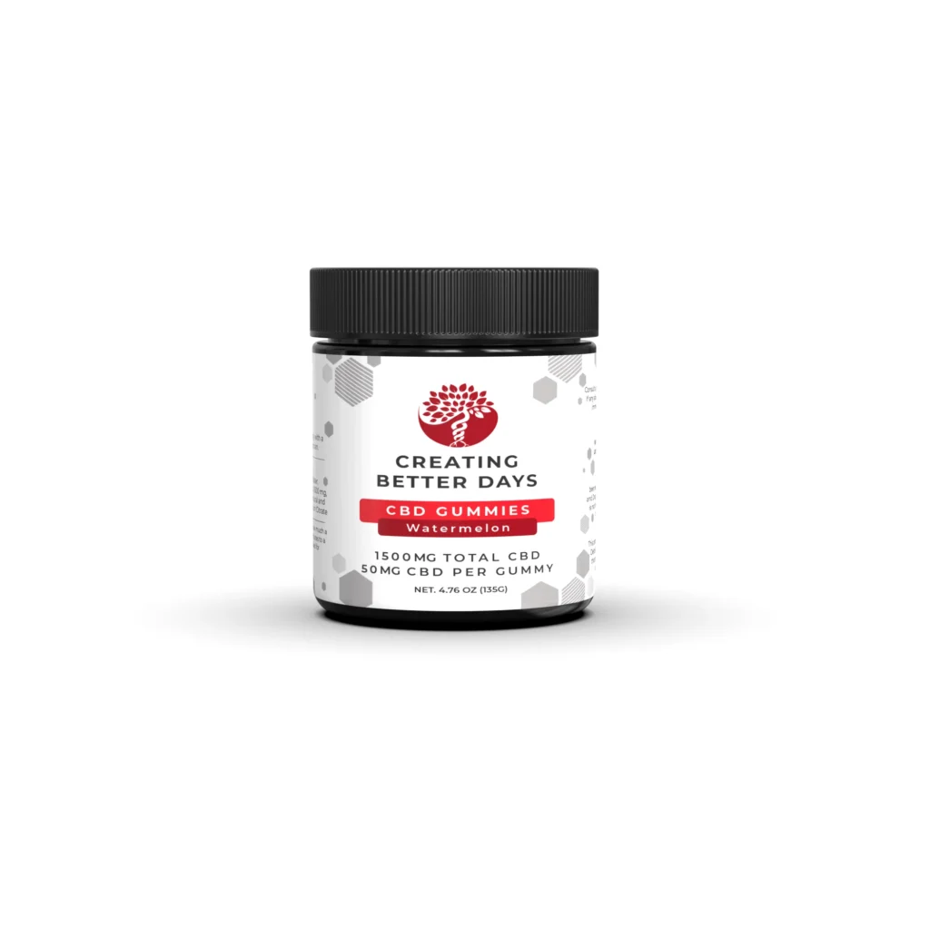 Creating Better Days THC Free CBD Edibles