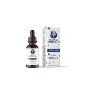 Creating Better Days THC Free CBD Tincture