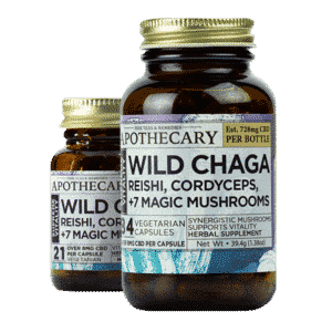 Brothers Apothecary Supreme Vitality CBD, Reishi, Chaga, Cordyceps and 7 Other Mushrooms