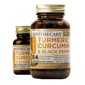 Brothers Apothecary Immunity Support CBD and Turmeric Capsules