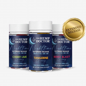 The Hemp Doctor Night Time Gummies With D9/CBD/CBN