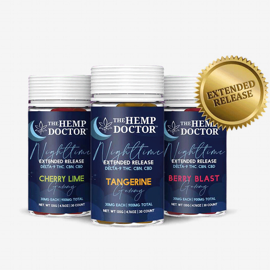 The Hemp Doctor Night Time Gummies With D9/CBD/CBN