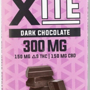 Xite Dark Chocolate Bars 150mg D9 150mg CBD