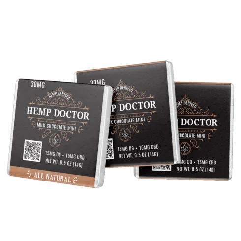 CBD: THC Candies Milk Chocolate