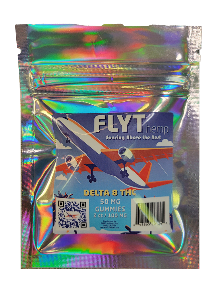 Flyt Hybrid 50mg each Delta 8 THC Gummies