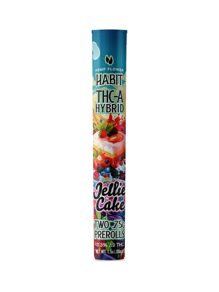 Habit THCA Hybrid Pre-Rolls Jellie Cake